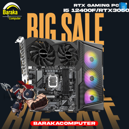 “3050/12400F/B760”RTX GAMING PC