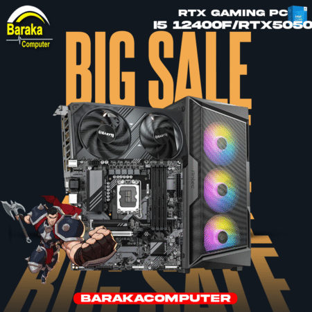 “5050/12400F/B760”RTX GAMING PC