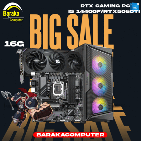 “5060 TI 16G/14400F/B760”RTX GAMING PC