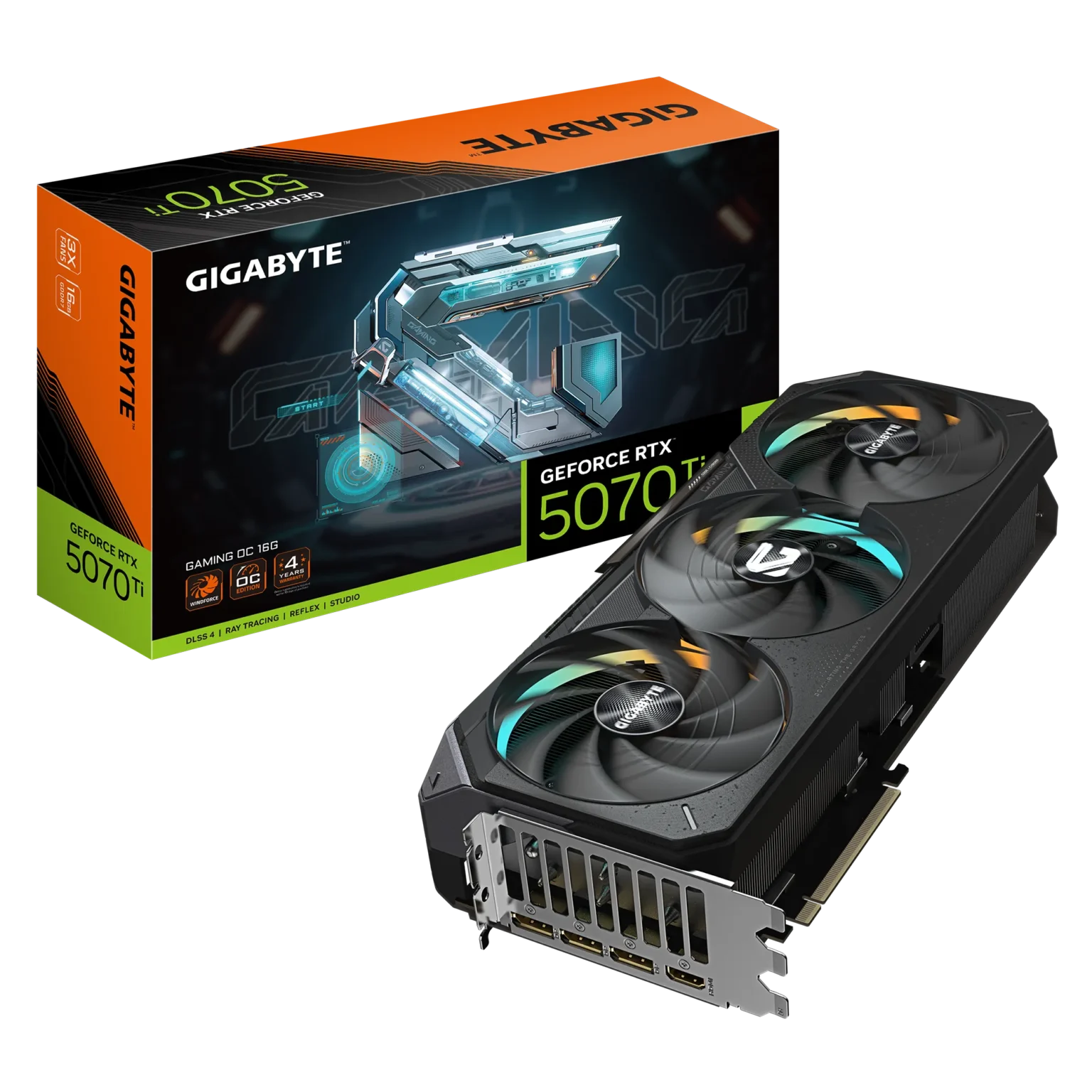 5070ti Master RTX™ 5070 Ti MASTER 16G AORUS GeForce