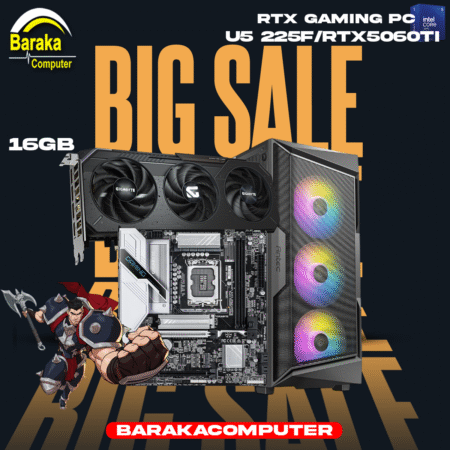 “5060 TI 16G/225F/B860”RTX GAMING PC