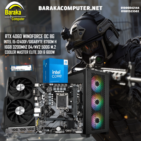 “4060/I5-12400F/B760”RTX GAMING PC