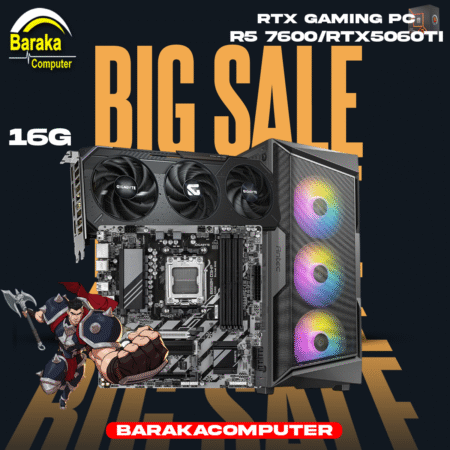 “5060 TI 16G/7600/B850”RTX GAMING PC