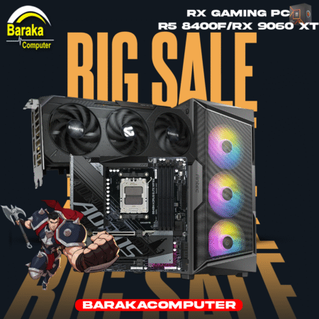 “9060XT/8400F/B840”GIGABYTE RX GAMING PC