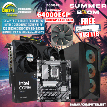 “265K/RTX5060TI/B860″BOOM GAMING PC #2