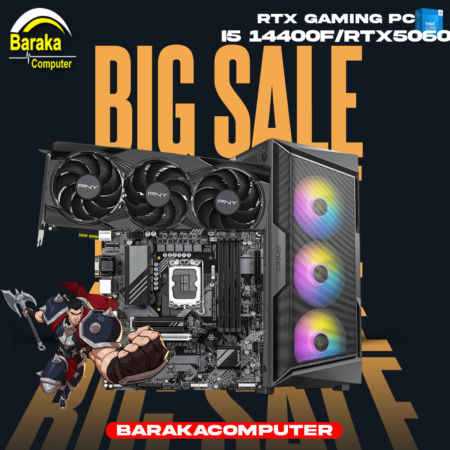 “5060/14400F/B760”RTX GAMING PC