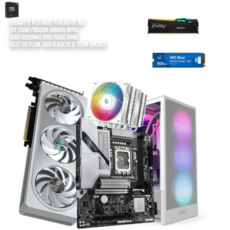 “5060 TI 16G/245KF/B860”ICE RTX GAMING PC