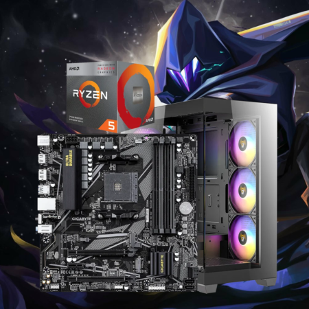 “3400G/B550/16G/500G″RYZEN APU GAMING PC