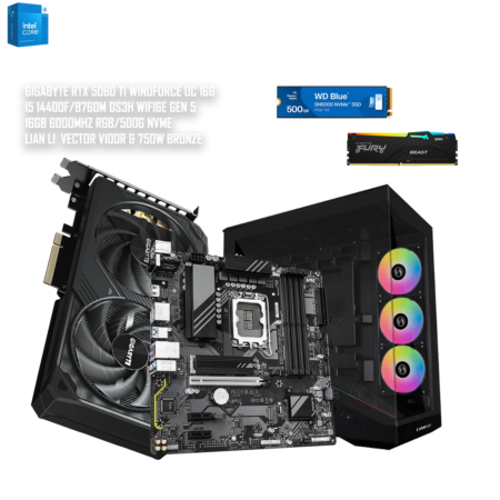“5060 TI 16G/14400F/B760”RTX GAMING PC