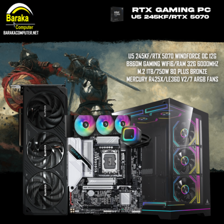 “5070/245KF/B860″RTX GAMING PC