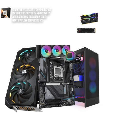 “5070 TI/9800X3D/X870″RTX GAMING PC