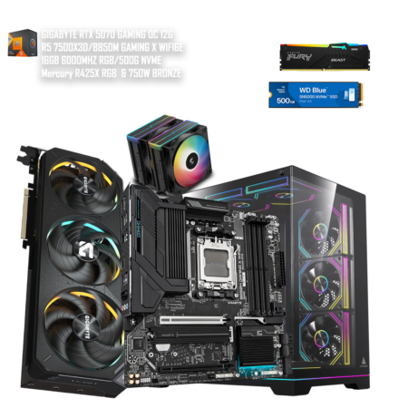 “5070/7500X3D/B850”RTX GAMING PC