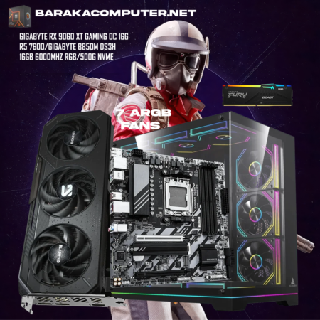 “9060 XT 16G/7600/B850”RTX GAMING PC