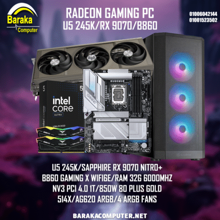 “RX 9070/245K/B860”RX GAMING PC