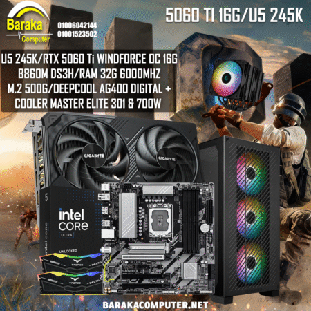 “5060 TI 16/245K/B860″RTX GAMING PC