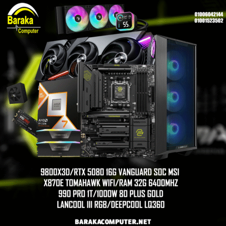 “5080/9800X3D/MSI X870E″RTX GAMING PC