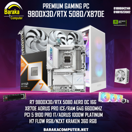 “5080/9800X3D/X870E”PREMIUM RTX GAMING PC