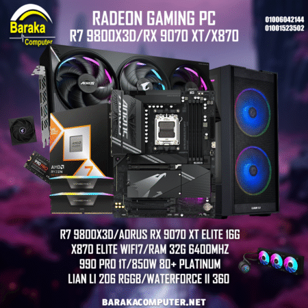 “RX 9070 XT/9800X3D/X870”AORUS RADEON GAMING PC