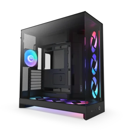 NZXT H9 FLOW RGB+ NEW 2025,BLACK