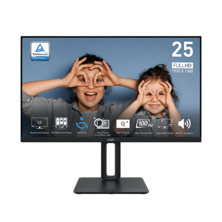 MSI PRO MP251P IPS,100HZ,SPEAKER,Adjustable Stand