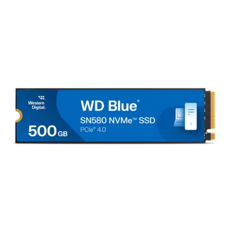 500GB Gen4 WD Blue SN580 NVMe Up to 4 000 MB/s