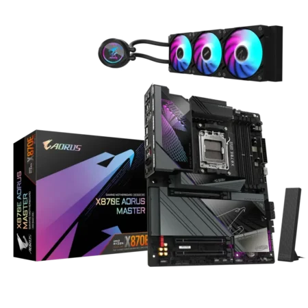 X870E AORUS MASTER NEW RYZEN MOTHERBOARD