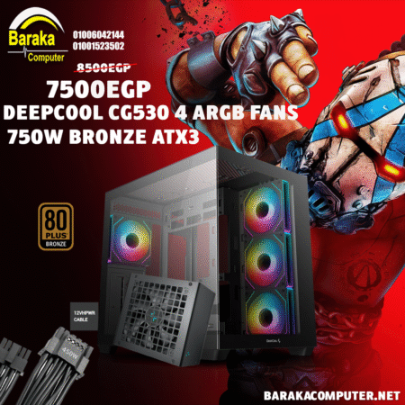 DEEPCOOL CG530 4F & 750W BRONZE ATX3