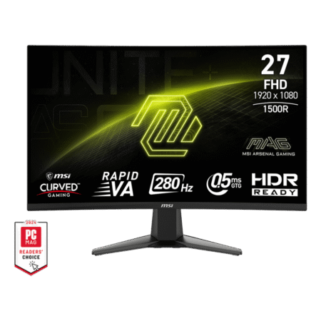 MSI MAG 276CXF 1080P,280HZ,0.5MS CURVED GAMING MONITOR