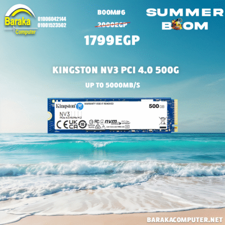 Kingston 500G NV3 PCIe 4.0 Up To 5000MB/S