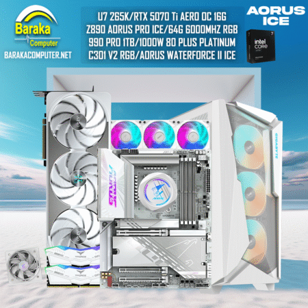 “5070 TI/265K/Z890″ICE RTX GAMING PC