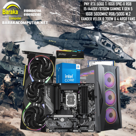 “5060 TI 16G/14400F/B760”RTX GAMING PC