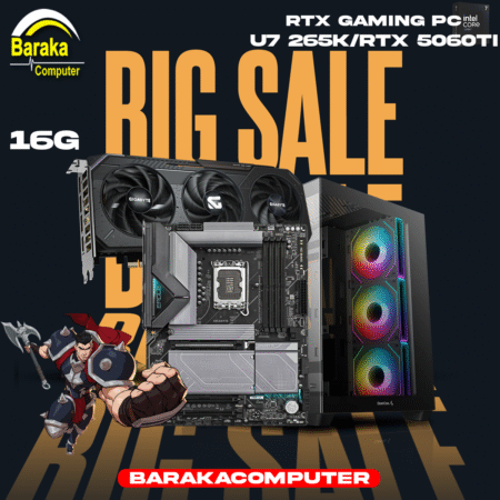 “5060TI 16G/265K/Z890″RTX GAMING PC