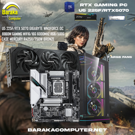 “5070/225F/B860”RTX GAMING PC