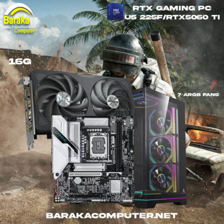 “5060 TI 16G/225F/B860”RTX GAMING PC