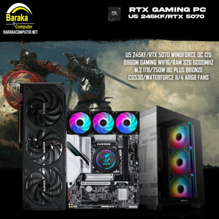 “5070/245KF/B860″RTX GAMING PC