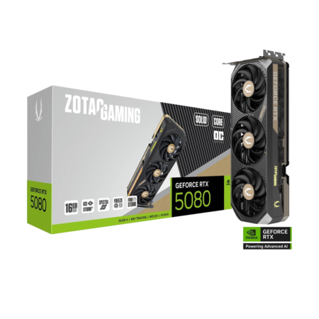 RTX 5080 16GB ZOTAC GAMING SOLID CORE OC GeForce