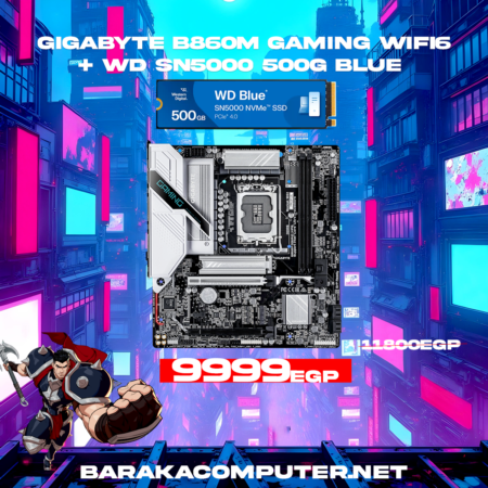 “B860M GAMING WIFI6& 500G M2″NEW BUNDLE