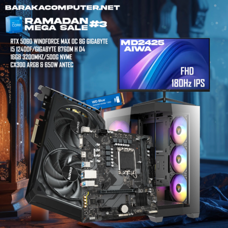 “5060/12400F/B760" WITH GAMING MONITOR