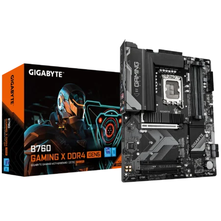 B760 GAMING X DDR4 GEN5 GIGABYTE INTEL MOTHERBOARD