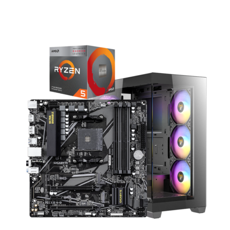 “3400G/B550/16G/500G″RYZEN APU GAMING PC