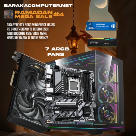 “5060/8400F/B850”RTX GAMING PC