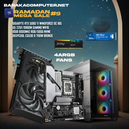 “5060 TI 16G/225F/B860”RTX GAMING PC