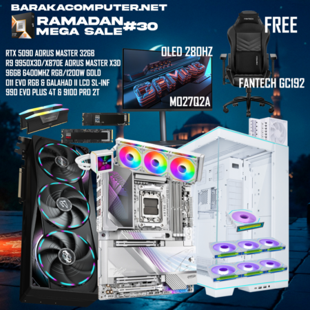 “5090/9950X3D/X870E X3D″RTX GAMING PC