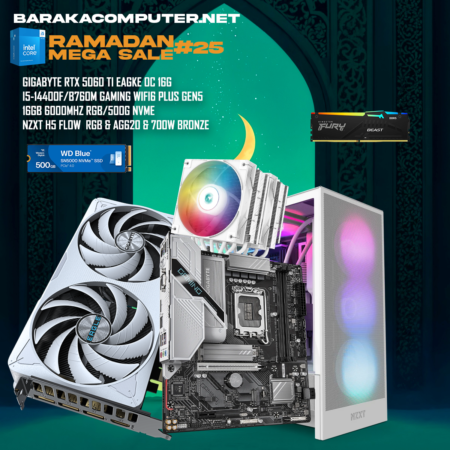 “5060 TI 16G/14400F/B760”ICE RTX GAMING PC