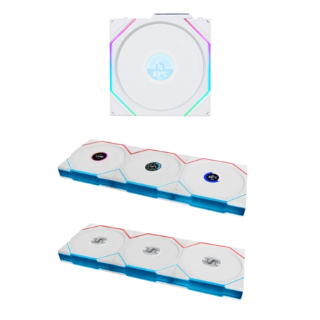LIAN LI UNI FAN TL Wireless WHITE