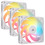 RS120-R ARGB 120mm Reverse CORSAIR Triple Pack - White