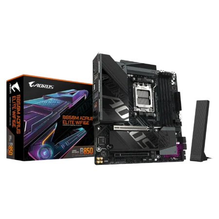 B850M AORUS ELITE WIFI6E RYZEN MOTHERBOARD