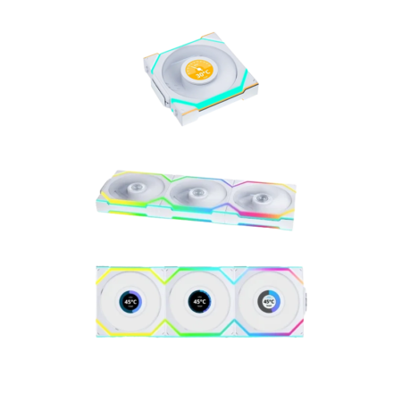 Lian Li SL Wireless UNI FAN LCD,White