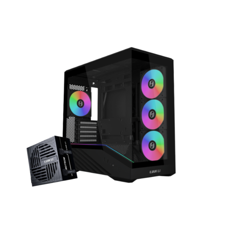 LIAN LI Vector V100R MINI & 750W BRONZE ATX 3.1