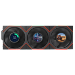 LIAN LI UNI FAN TL FLEX REVERSE LCD KIT120, BLACK